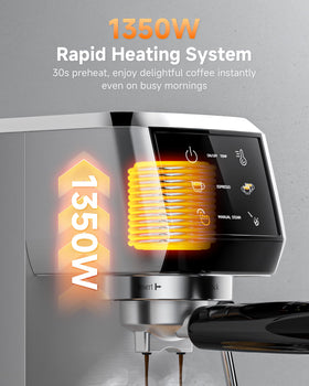 AMZCHEF temperature control with three levels for custom flavor.