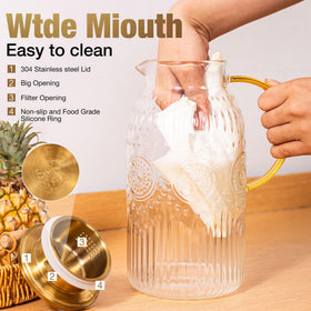 Amzcku cold brew pitcher ready for bold beverages