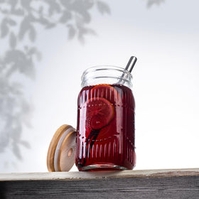 Amzcku 32oz jar for food storage and leftovers.