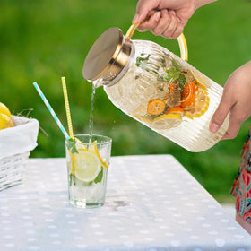 Amzcku kitchen entertaining pitcher blending vintage charm with practicality