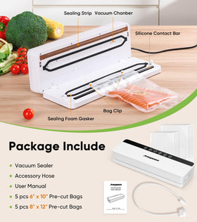 Amzpass starter kit includes bags and hose for beginners
