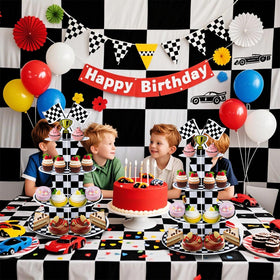 AMZWKT wobble-free base keeps desserts secure during busy celebrations