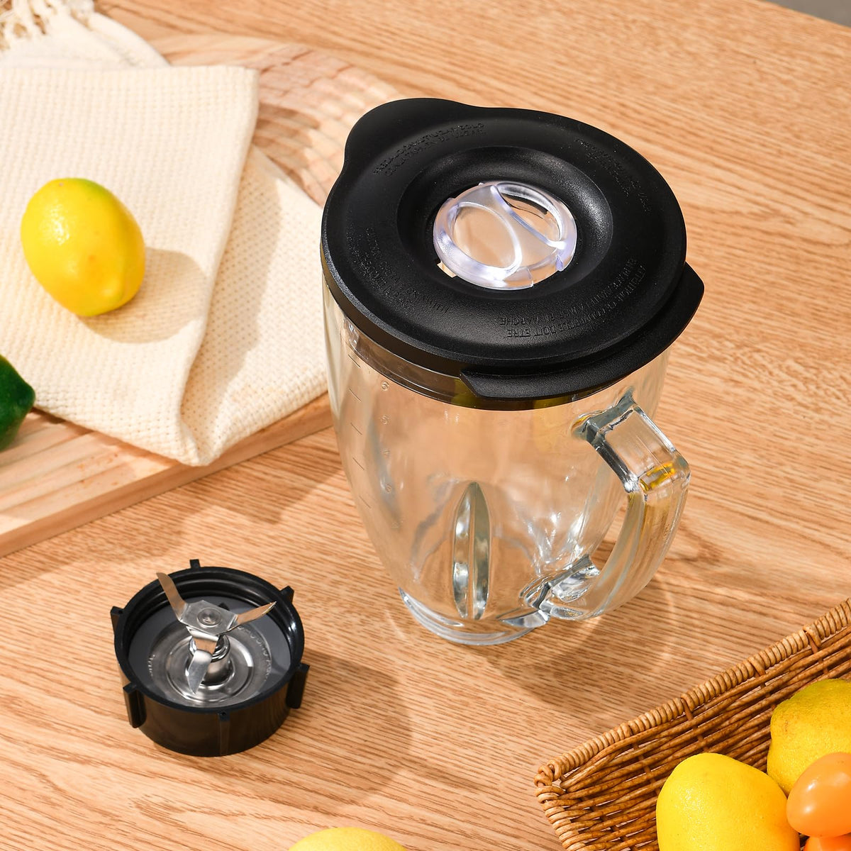 ANABIUP easy-clean design for quick post-blend cleanup