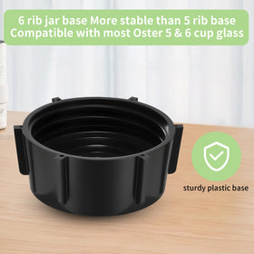 ANABIUP large-capacity glass jar for family smoothies
