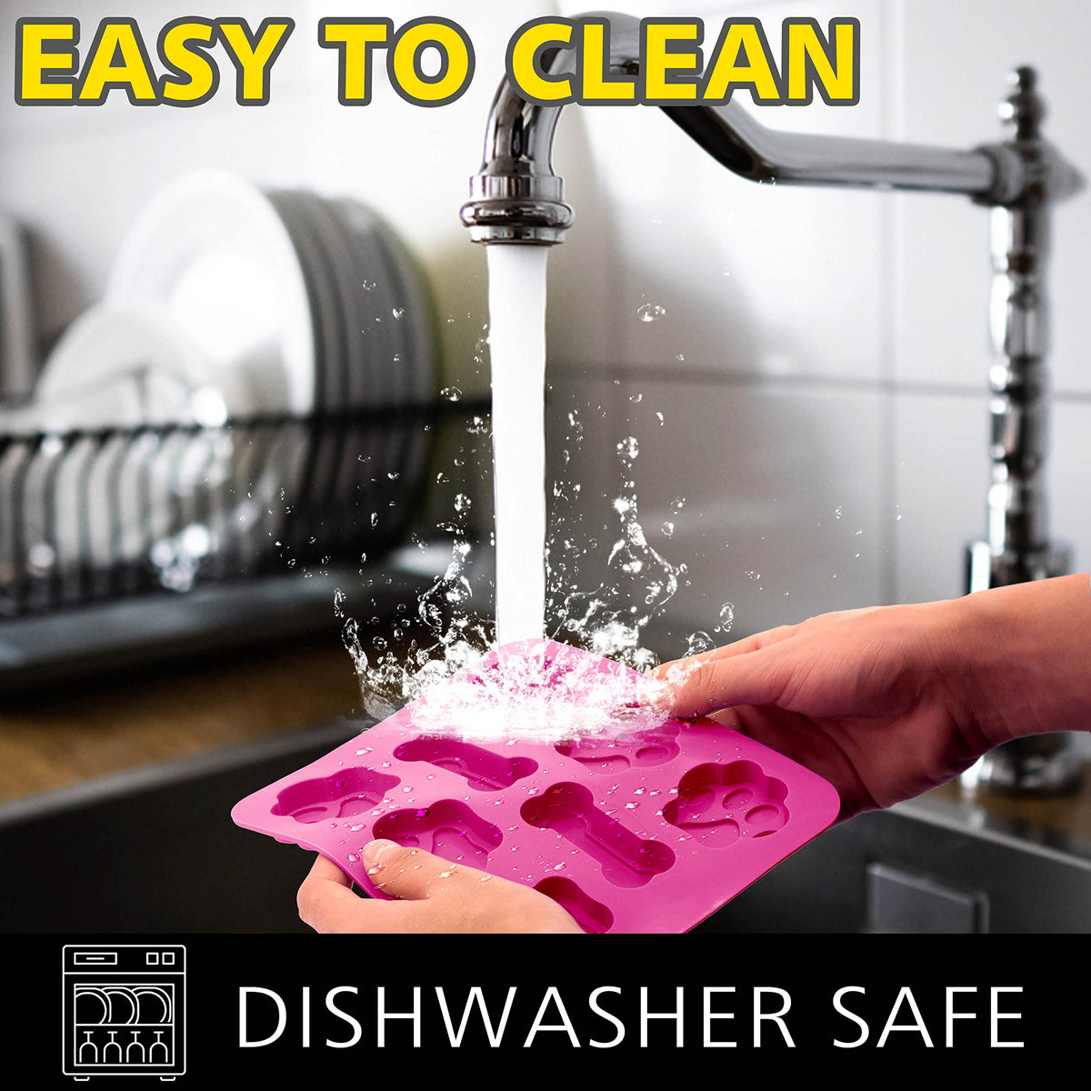 Anaeat dishwasher-safe silicone mold for quick cleanup