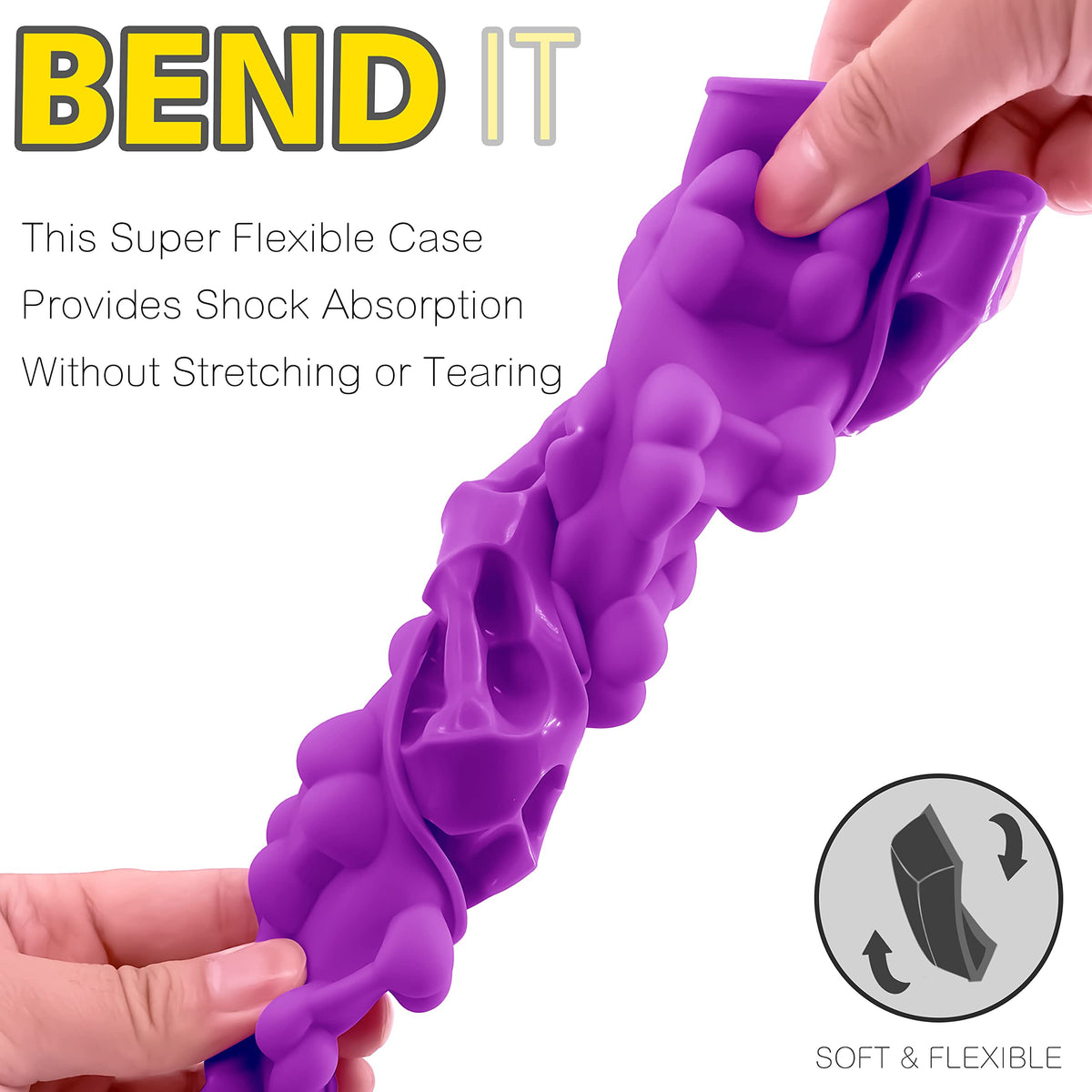 Anaeat flexible BPA-free silicone mold maintains shape after each use.