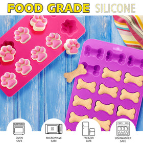 Anaeat non-stick silicone mold for effortless release and cleanup.