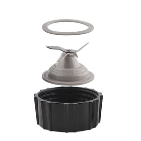Anbige jar base collar provides a secure seal for compatible blenders.