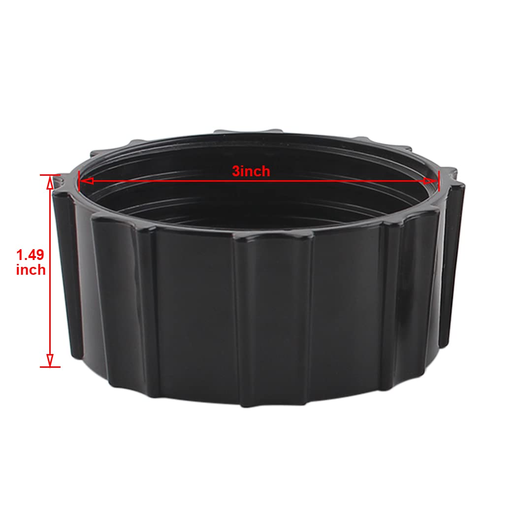 Anbige package contents include blade, gasket, and jar base cap.