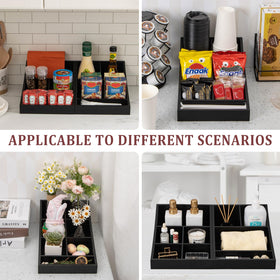 ANBOXIT condiment tray example with napkins and accessories in easy reach.