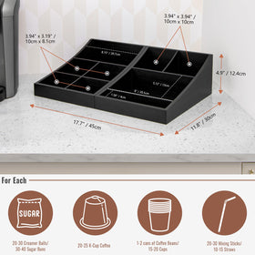 ANBOXIT multi-scene use organizer is suitable for kitchen, office, and breakroom setups.