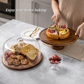 ANBOXIT gift-ready cake stand adds warmth to gatherings and celebrations