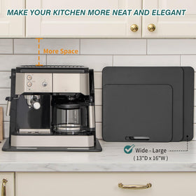 ANBOXIT 360-degree glide provides quiet operation during busy mornings.