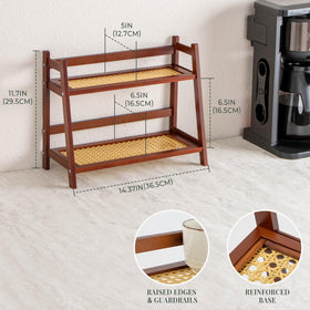 ANBOXIT woven-panel base enhances ventilation and rustic charm.