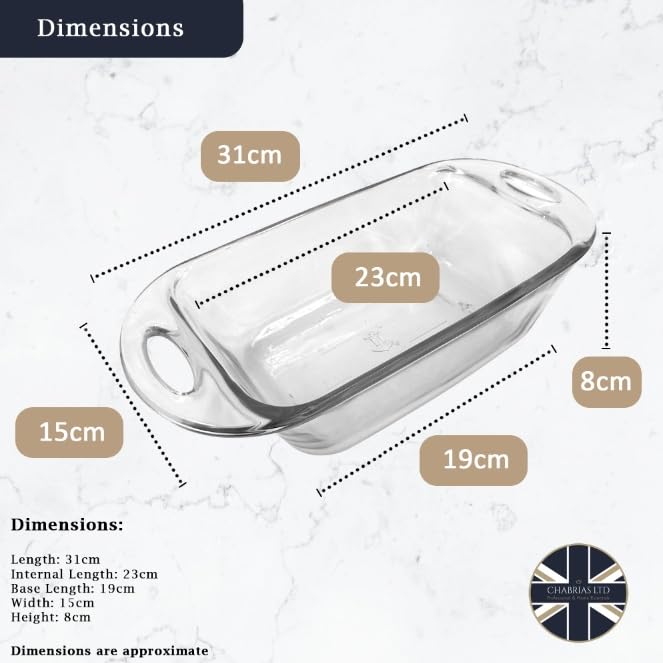 Anchor Hocking loaf dish Made in the USA for quality.