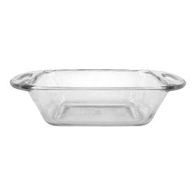 Anchor Hocking loaf dish microwave-safe for quick reheats.