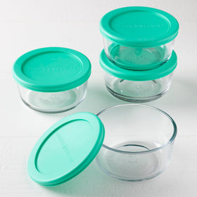 Anchor Hocking Made in USA badge highlights durable kitchen glassware.