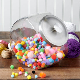 Anchor Hocking Penny Candy Jar proudly made in the USA for quality craft.