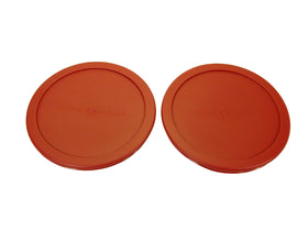 Anchor Hocking stronger lid for round bowls, two-pack, secures contents and promotes reuse.