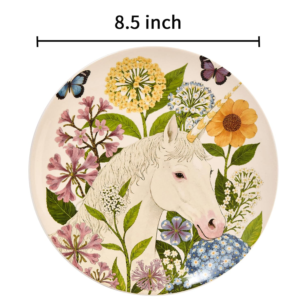 ANCYDPMI plates are dishwasher and microwave safe for easy daily use.