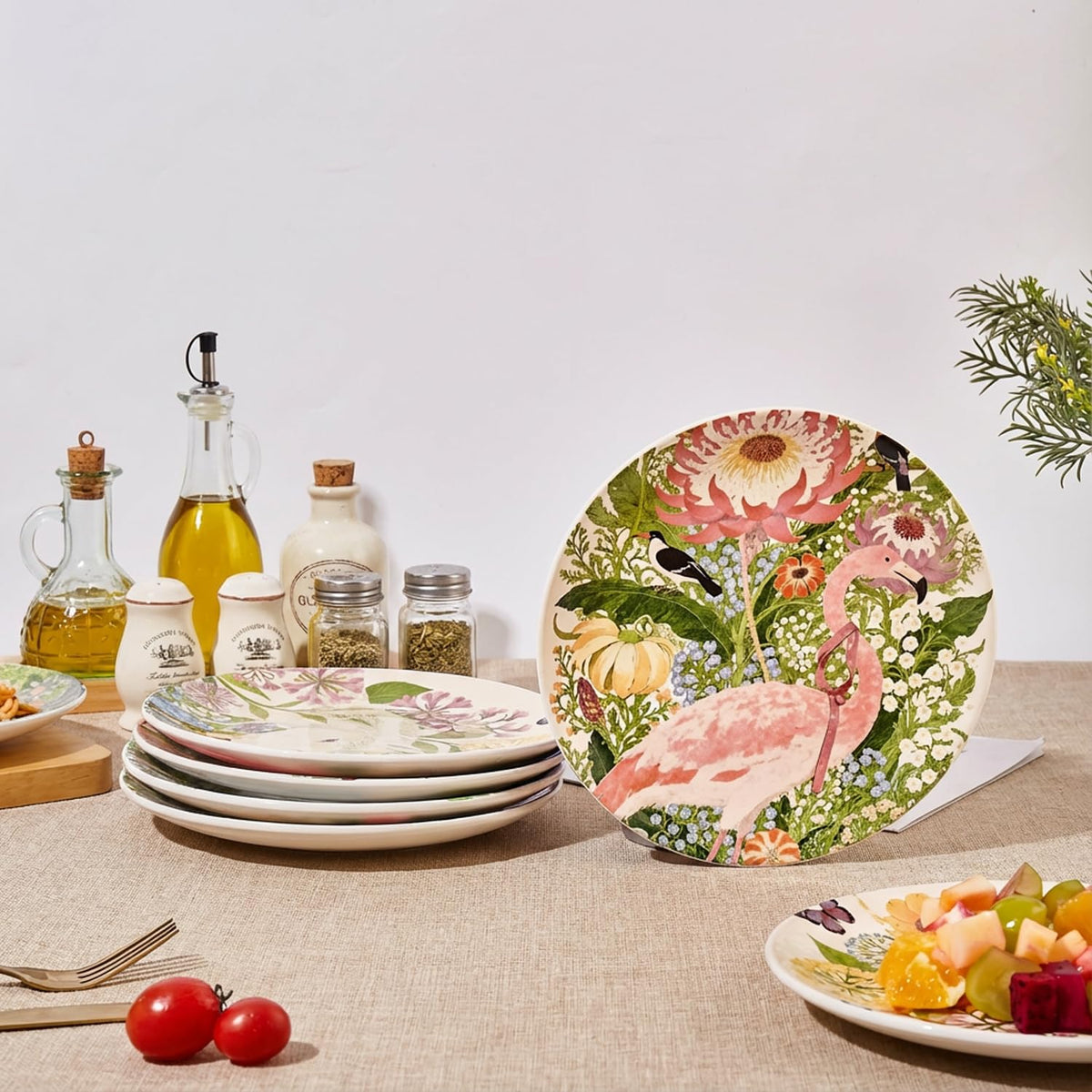 ANCYDPMI unicorn design plates spark imagination during family meals and celebrations.
