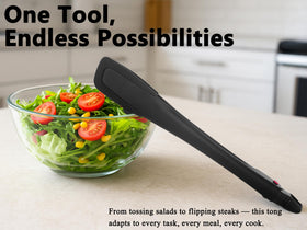 ANDGELOO versatile tongs for salad, BBQ, and cooking tasks