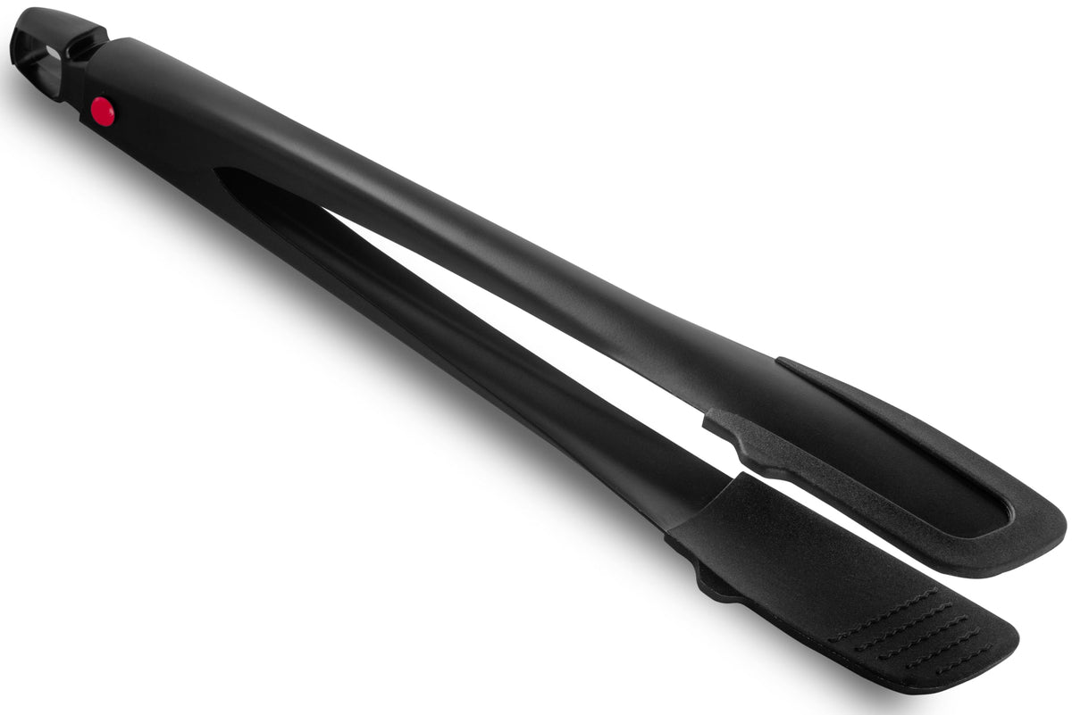ANDGELOO professional stainless steel tongs with side-pivot design for clean prep