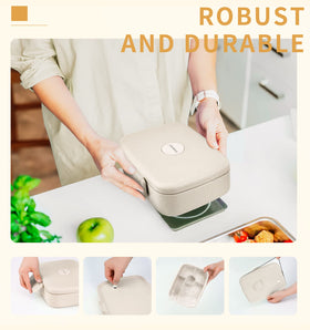 Leak-proof lid and seal protect against spills during travel