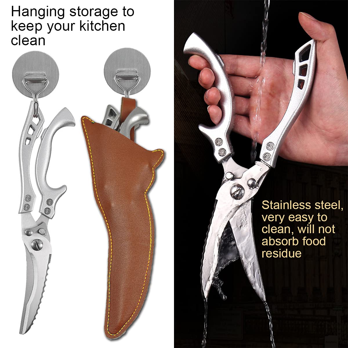 ANDONG spring-loaded mechanism reduces hand fatigue during extended prep.