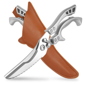 ANDONG Upgrade heavy-duty kitchen scissors with blade precision for versatile kitchen tasks.