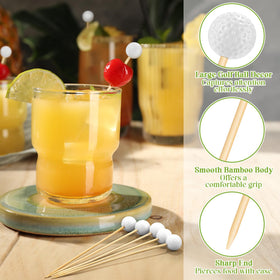 Aneco bamboo skewers deliver durable, smooth-use picks for catering needs.
