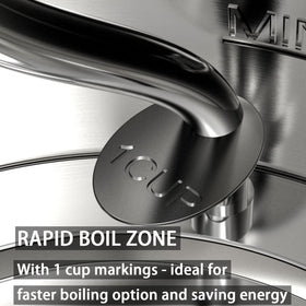 Anfilank boil-dry protection prevents damage when empty
