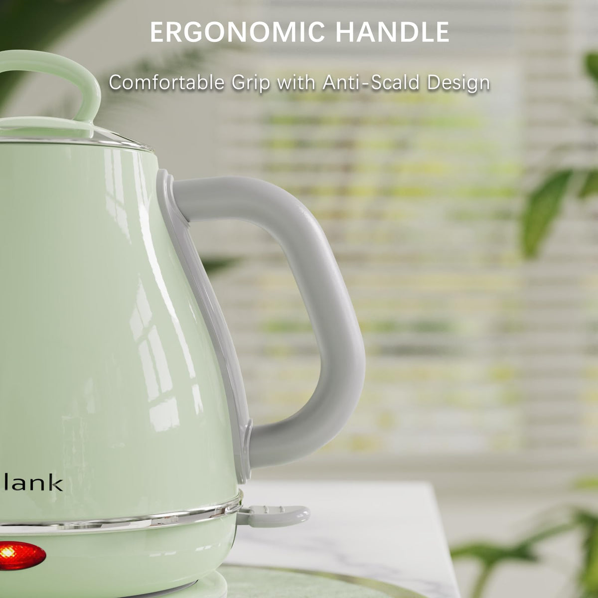 Anfilank lid and spout detail for easy pouring