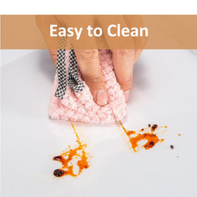 Angadona non-slip silicone mat stays fixed during cooking and prep.