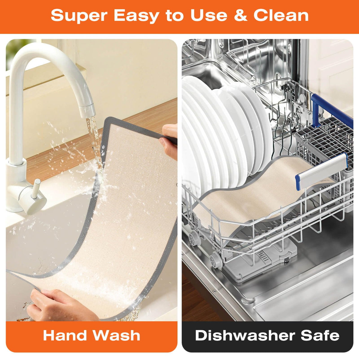 Angadona food-grade silicone ensures safe, flexible use.