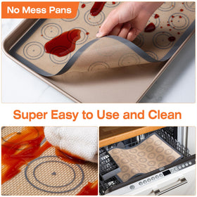 Angadona piping bags with tips offer easy filling and smooth piping control.