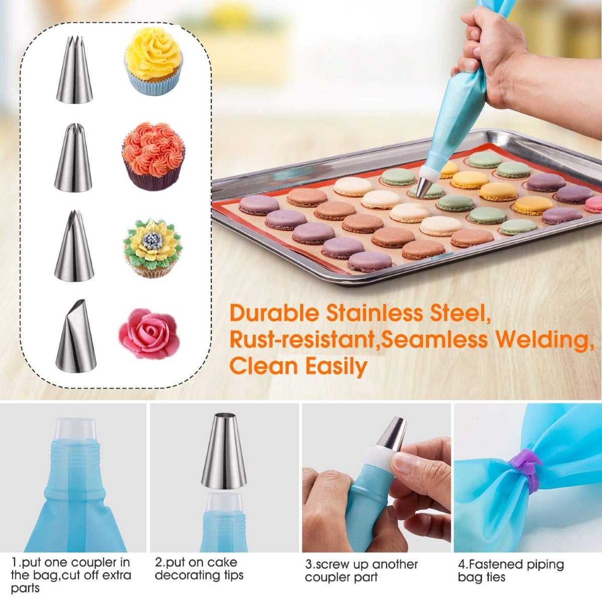 Angadona mat being dishwasher-safe for easy cleaning and reuse.