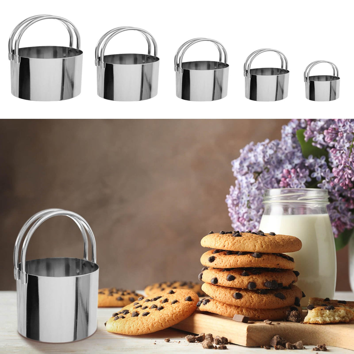 Angadona sturdy baking kit storage keeps tools organized.