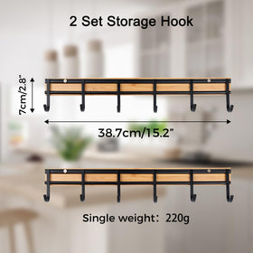 ANGOSUFI space-saving kitchen storage frees counter space