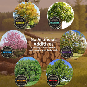 ANITEHI pecan wood chips flavor provides nutty, smoky complexity.