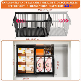 ANJUBAN collapsible-handles enable easy stacking and space optimization