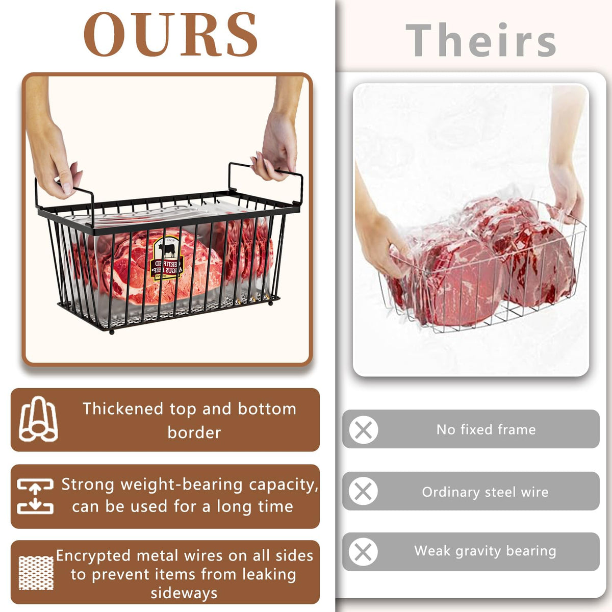 ANJUBAN thick-frame with all-side mesh for durability
