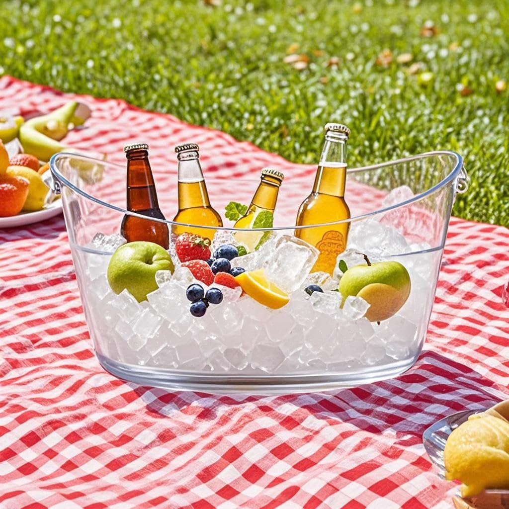 ANKBOL ice bucket includes a bottle opener attachment for convenient serving