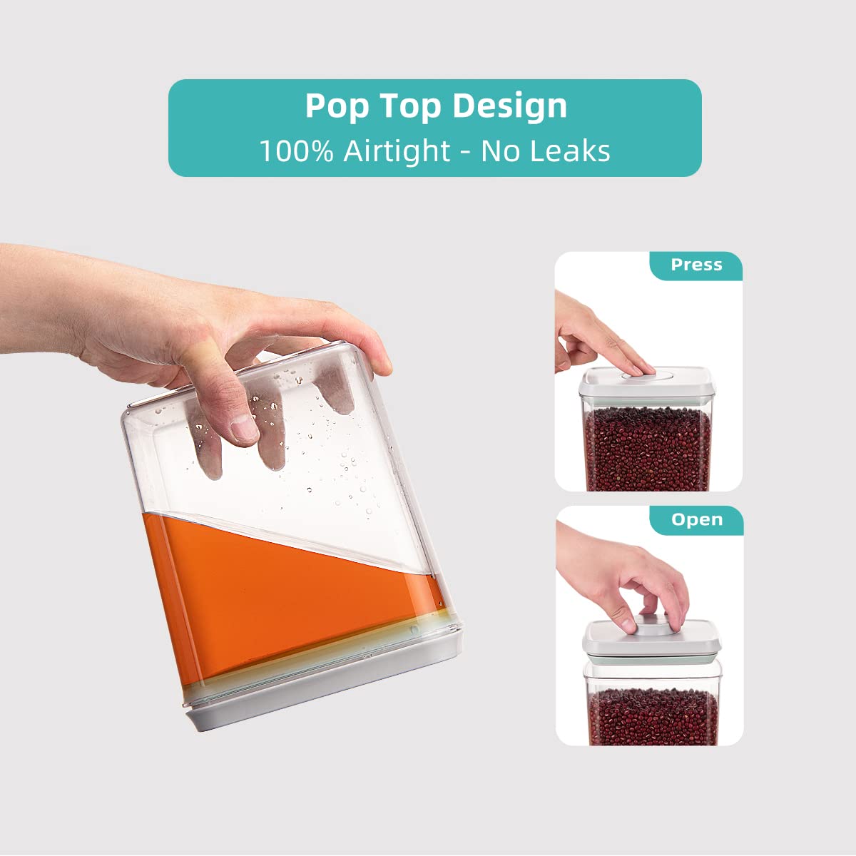 Ankou clear measure scale helps track portions at a glance during cooking.