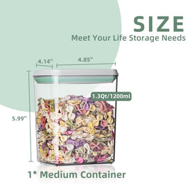 Ankou Pop ideal for snacks, spice jars, and pantry staples storage.