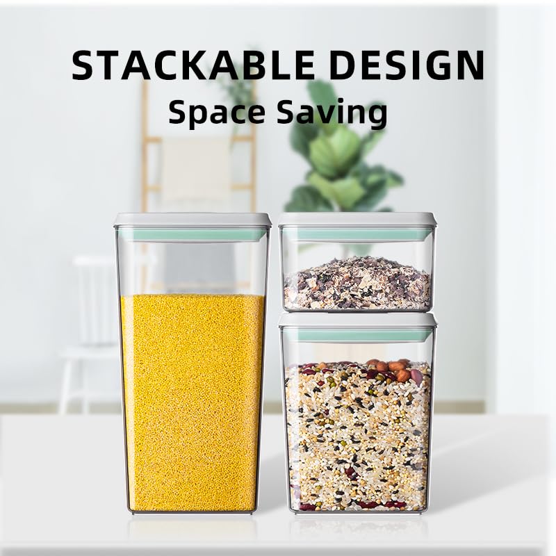 Ankou Pop stackable design frees fridge, freezer, and cabinet space.