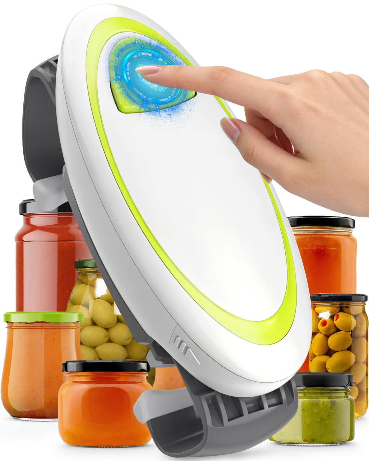 Ankuwa electric jar opener performing one-touch operation for effortless opening