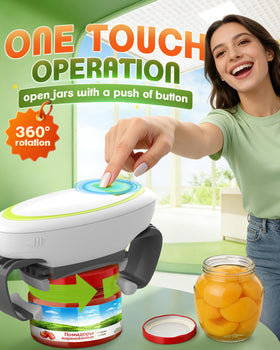 Ankuwa jar opener grips tightly to loosen stubborn lids with minimal effort