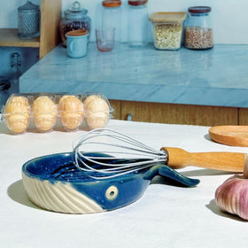 ANLYAWX whale spoon rest on stove top keeps countertops clean and drip-free