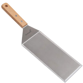 Anmarko stainless steel griddle spatula for professional-grade cooking on flat tops